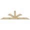 Ekena Millwork Richland Rough Sawn Timber Gable Bracket, Douglas Fir, 96"W x 28"H x 2"D x 6"F, 7/12 Pitch GBW096X28X0206RIC00RDF - alternate 1